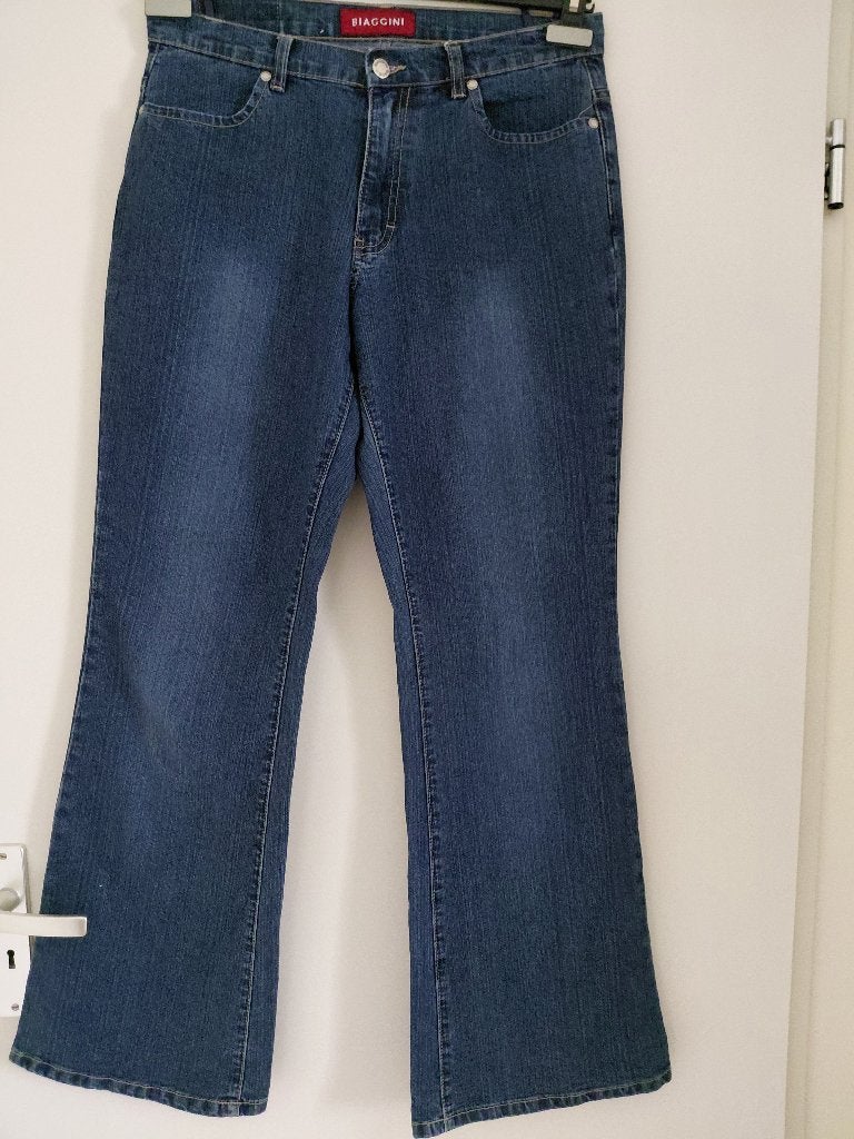 Biaginni jeans broek maat 40, Kleding | Dames, Ophalen of Verzenden, Zo goed als nieuw, Blauw, W30 - W32 (confectie 38/40)