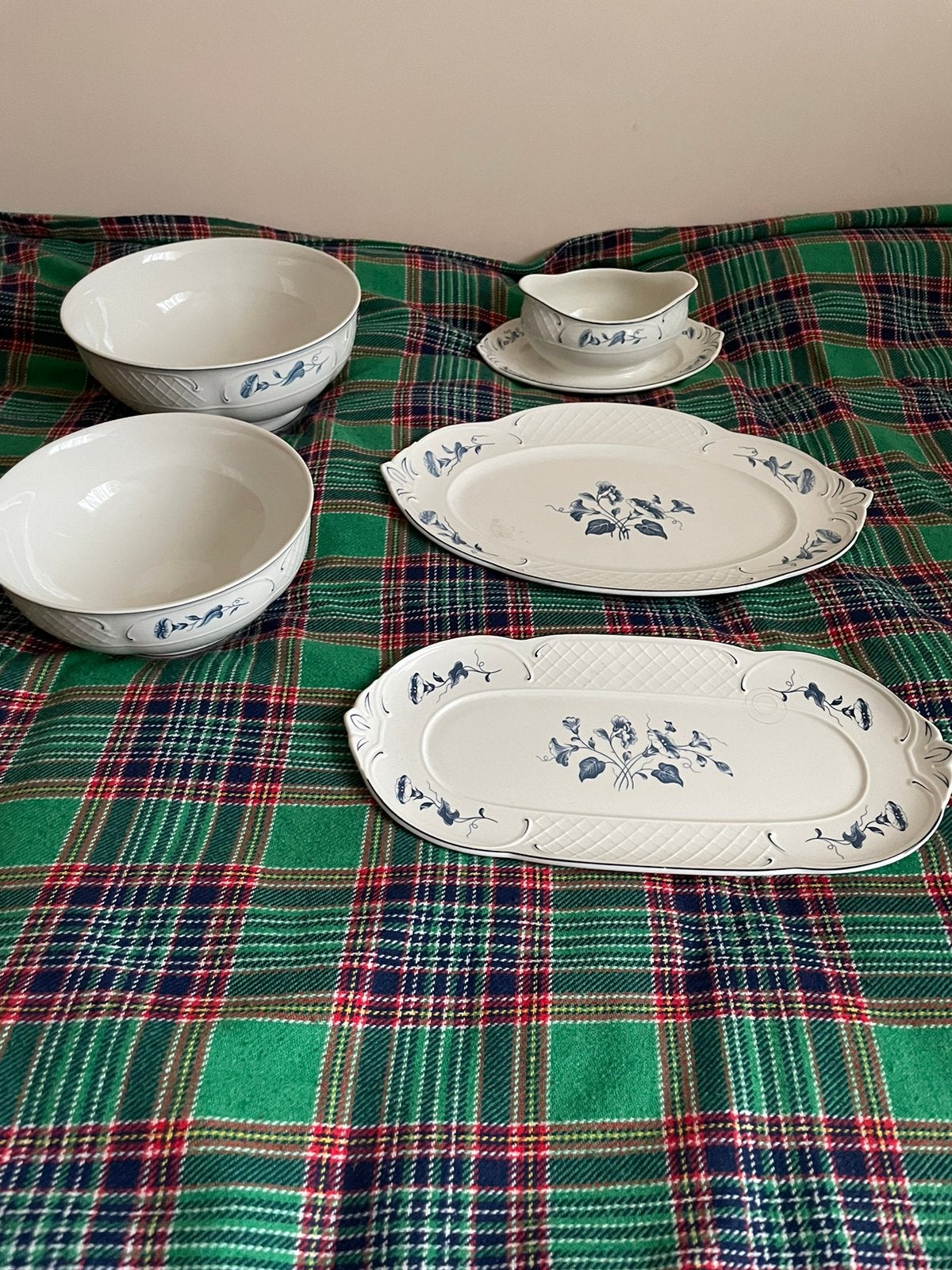 Villeroy en boch VAL BLEU serviesdelen, Ophalen of Verzenden
