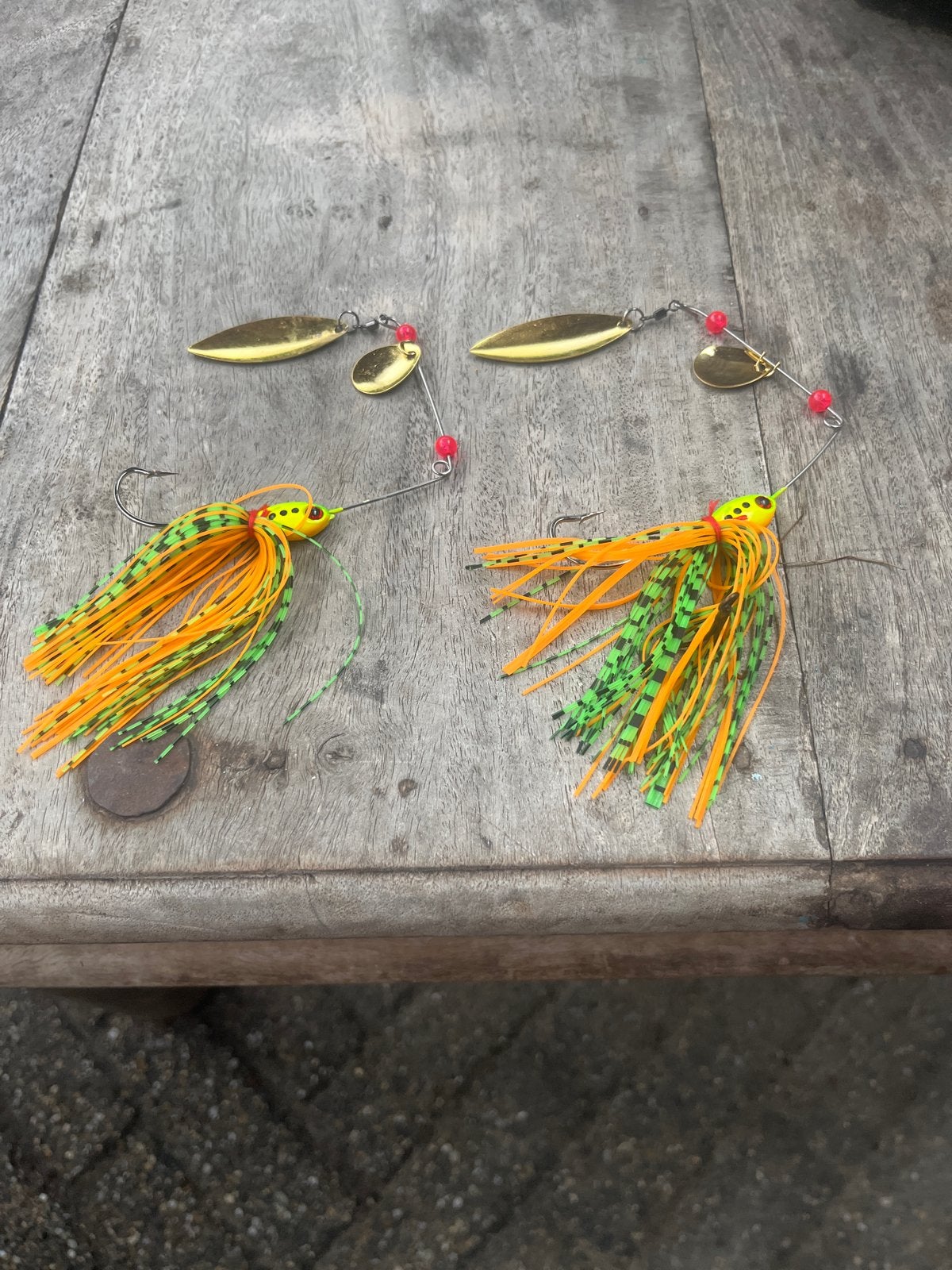 Kunstaas voor snoek en baars - Spinnerbaits, Ophalen of Verzenden, Nieuw, Kunstaas