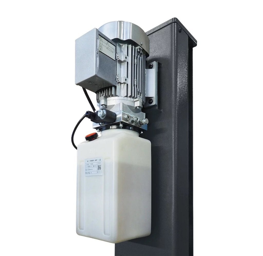 Weber 2 koloms hefbrug 4500 kg SJC-10XL - 400 Volt, Ophalen, Zo goed als nieuw