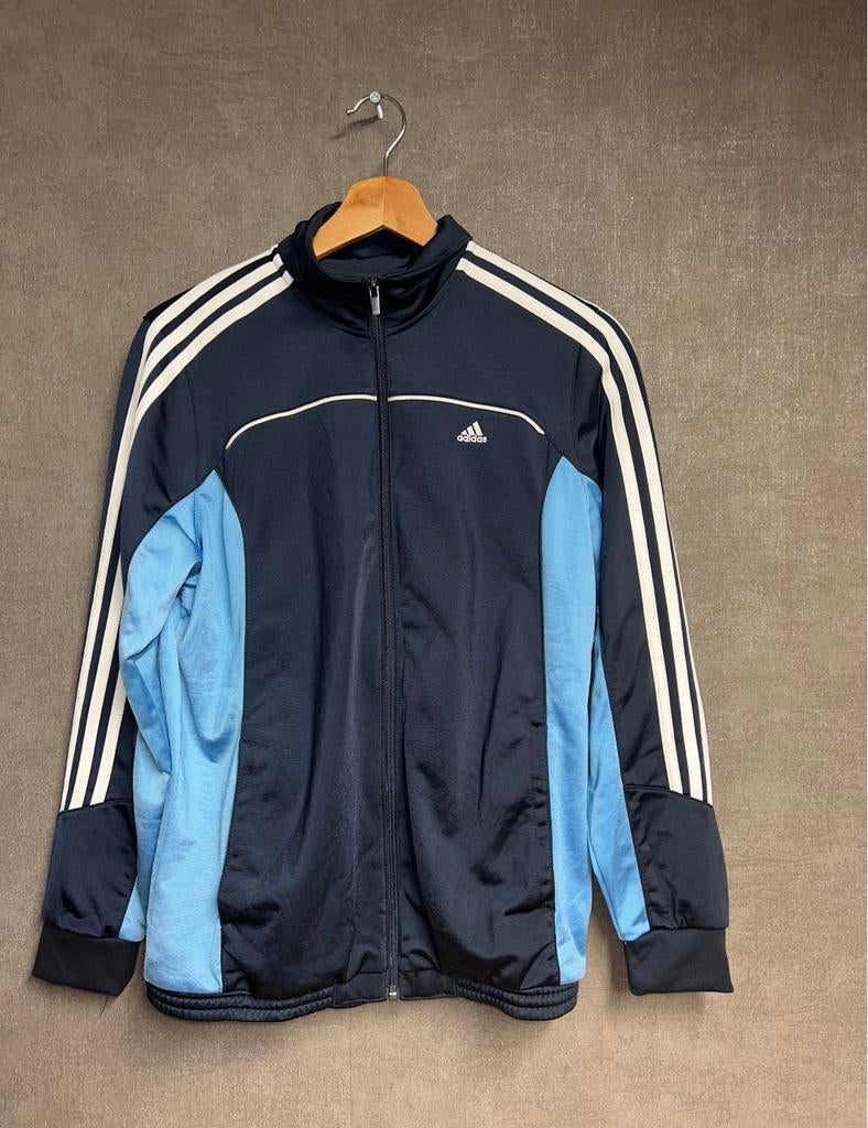 Adidas vest, Ophalen of Verzenden, Zo goed als nieuw, Maat 46 (S) of kleiner, Blauw