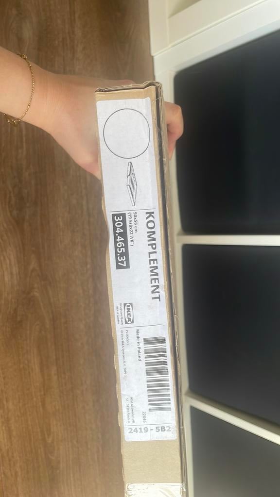 Witte komplement Ikea kast!, Nieuw, Minder dan 100 cm, 50 tot 75 cm, 50 tot 100 cm