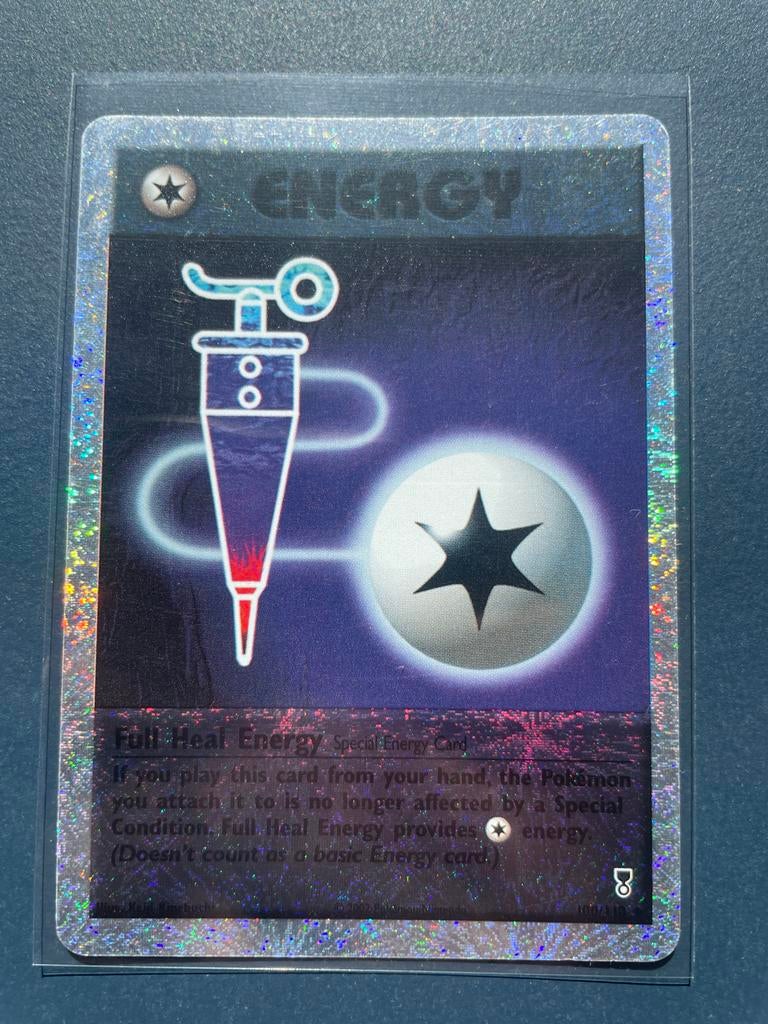 Full Heal Energy Pokémon kaart, Ophalen of Verzenden, Gebruikt, Losse kaart, Foil