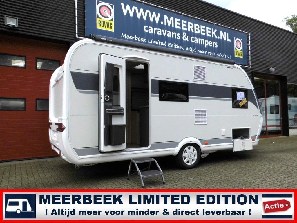 Hobby De Luxe 490 KMF 5199,=KORTING +MOVER +THULE +BC260, Hobby, Treinzit, Particulier, Overige typen
