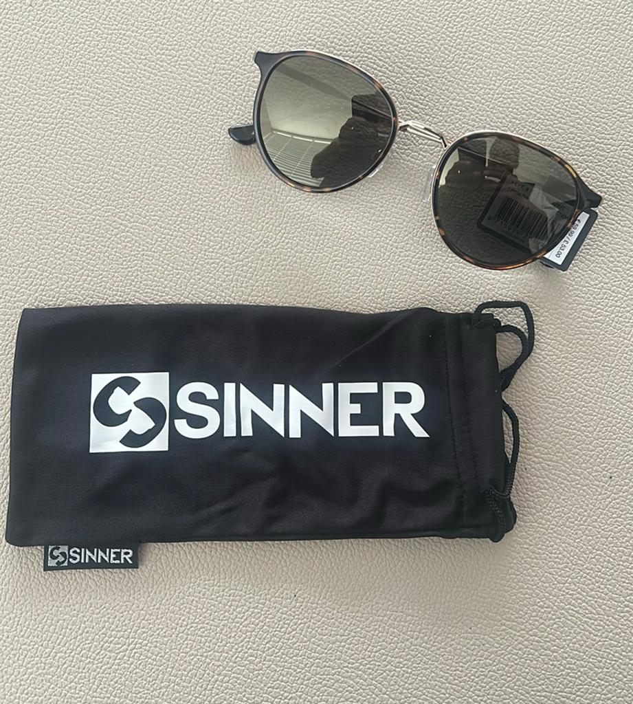 Sinner dames zonnebril, Overige merken, Zonnebril, Bruin, Nieuw