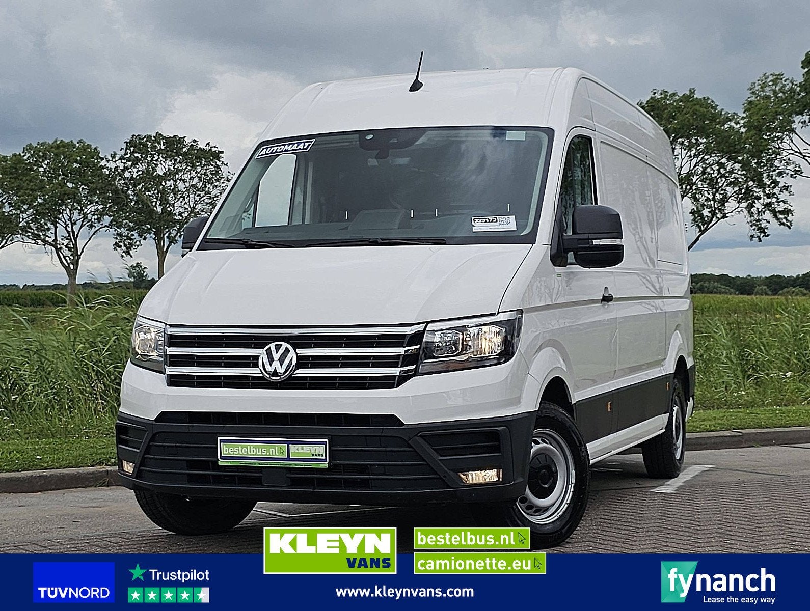VOLKSWAGEN CRAFTER 2.0 l3h3 automaat navi, Auto's, Gebruikt, Euro 6, Volkswagen, Wit
