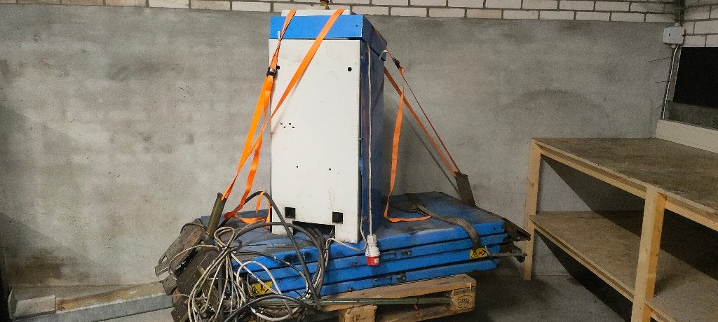Schaar hefbrug 2 meter AGM C110 lage opbouwhoogte, Auto diversen, Ophalen, Gebruikt