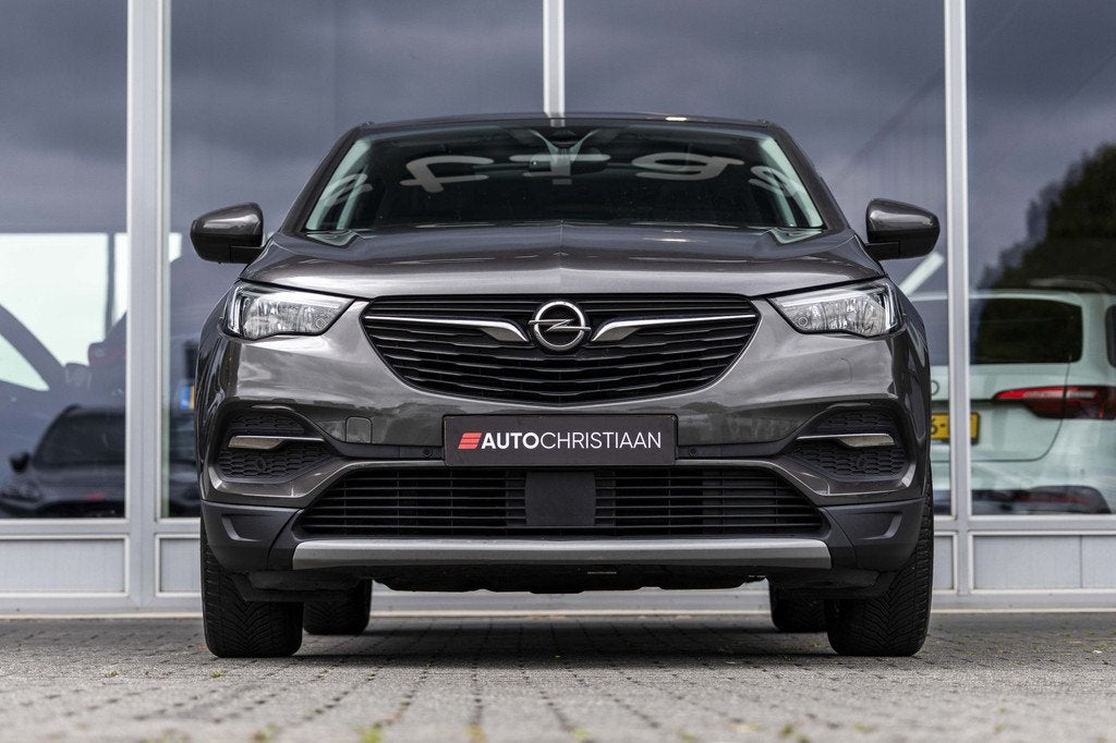 Opel Grandland X 1.2 Turbo Business Executive Binnen ATP, Auto's, Opel, 12 maanden, Gebruikt, 1199 cc, Leder en Stof