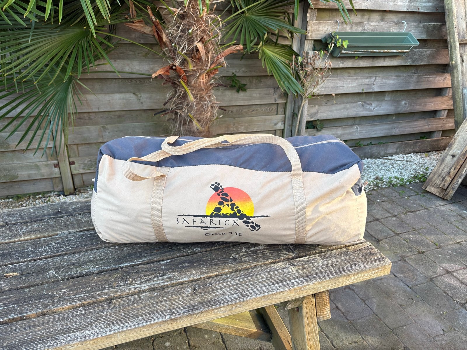 Safarica Chicco 3 TC tunneltent - 3 persoons, Ophalen, Gebruikt, Tot en met 3
