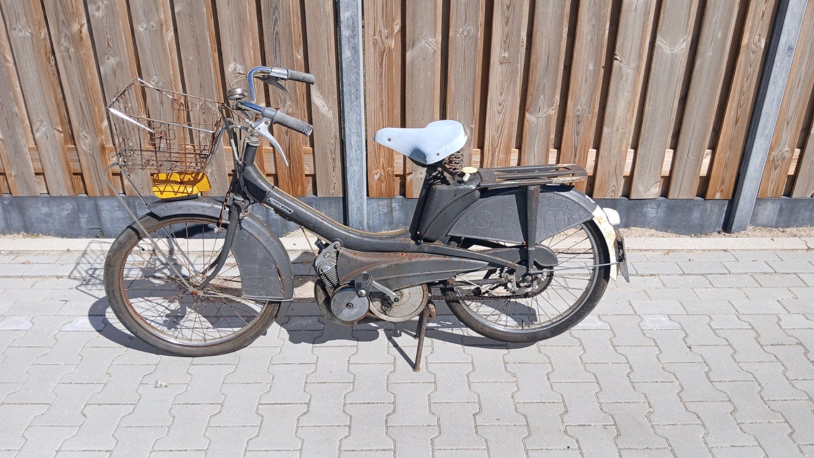 Kaptein Mobylette EEG (Fiets-O-Matic) met kenteken opknapper, 49 cc, Maximaal 25 km/u, Ophalen, Overige merken