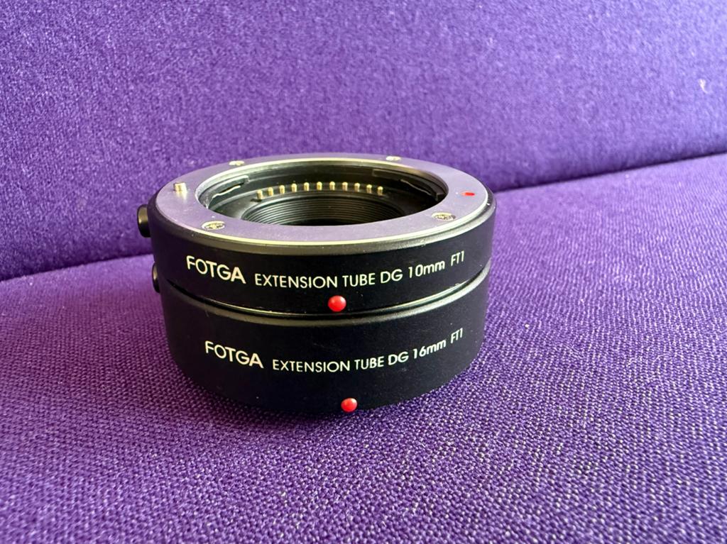 Fotga extension tubes voor grotere scherpte diepte, Ophalen of Verzenden, Zo goed als nieuw