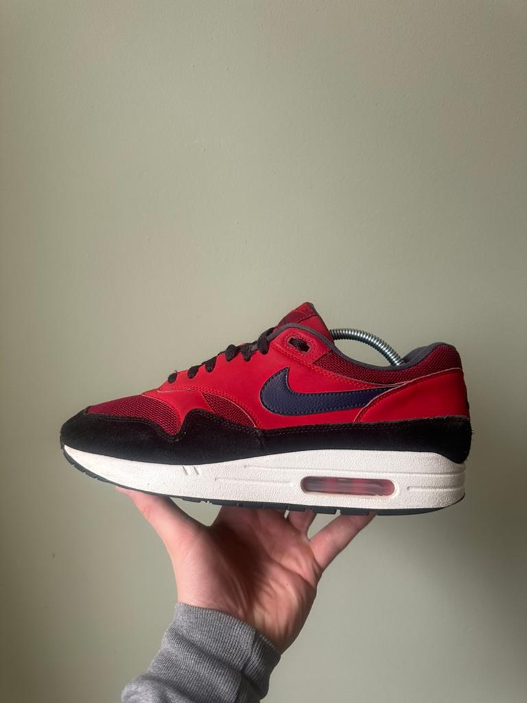 Nike Air Max 1 Red Crush / 44,5, Kleding | Heren, Schoenen, Overige kleuren, Ophalen of Verzenden, Sneakers of Gympen, Zo goed als nieuw