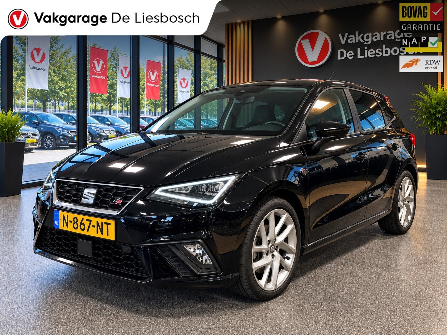 Seat Ibiza 1.0 EcoTSI FR Business Intense facelift / virtual, Auto's, 12 maanden, Origineel Nederlands, Bedrijf, Handgeschakeld