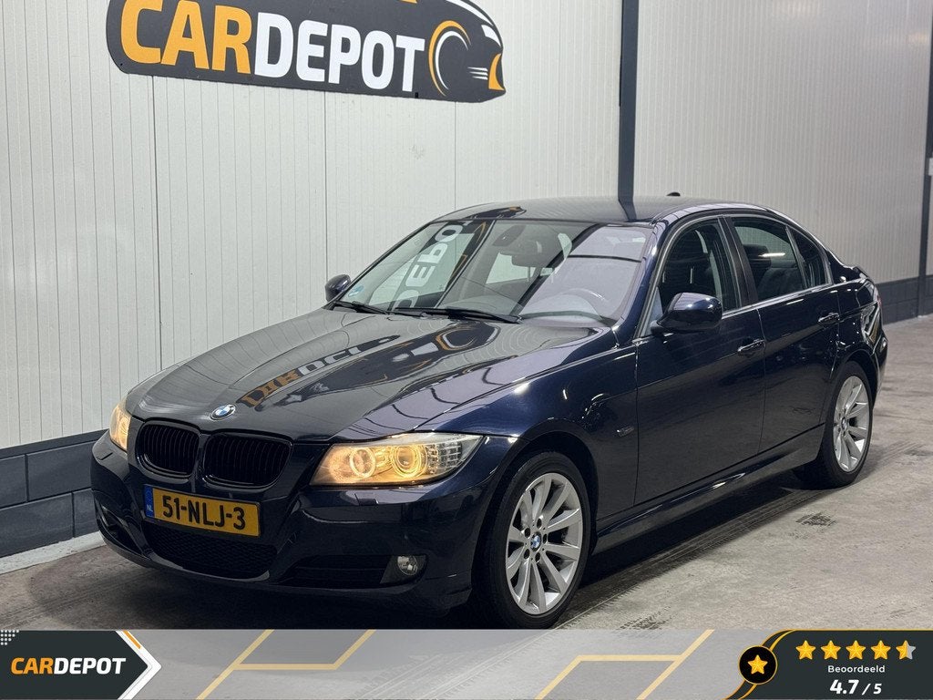 BMW 3-serie 318i Business Line, Auto's, BMW, Euro 5, Blauw, Origineel Nederlands, Handgeschakeld
