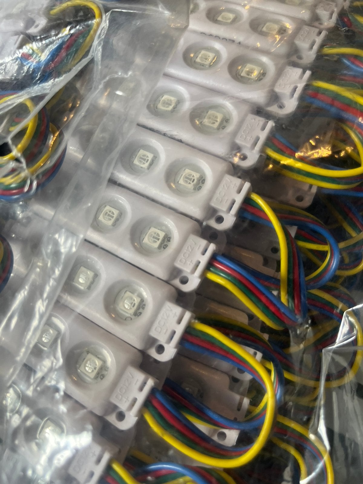 Restpartij verkoop 12V RGB LED modules, Overige merken, Kunststof, Meerkleurig, Nieuw