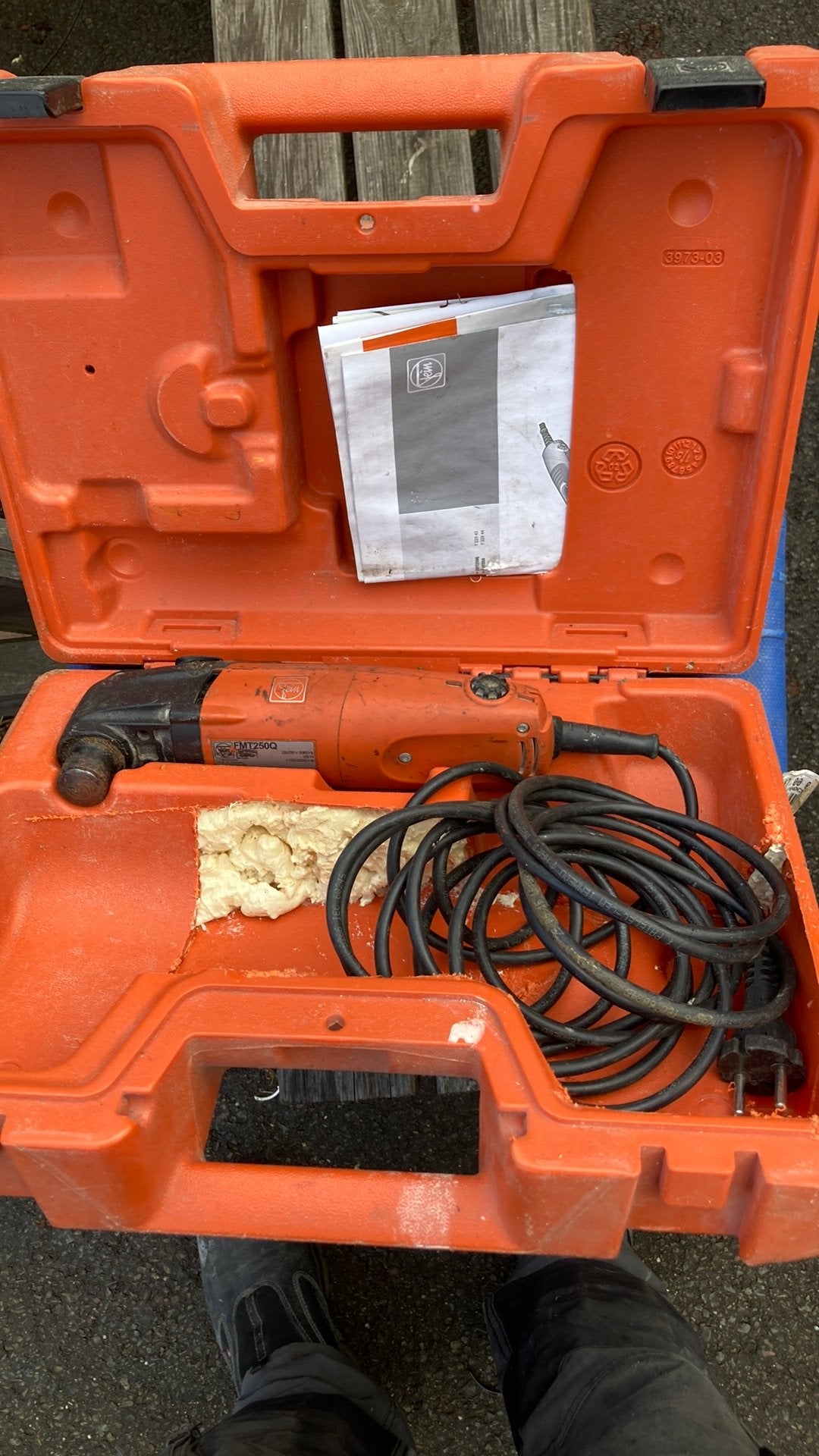 Fein multitool, Ophalen, Gebruikt, Overige typen