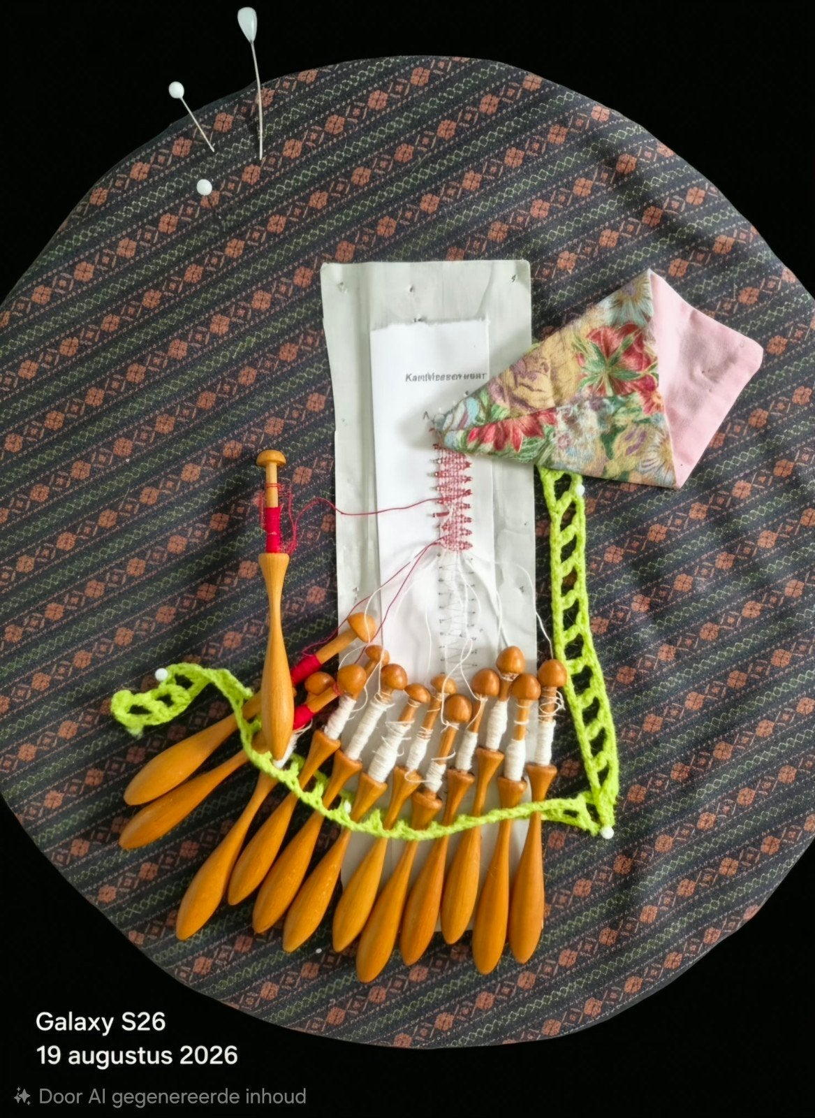 Kantkloskussen met beginnersboek - Start je hobby!, Ophalen, Gebruikt, Klos(sen)