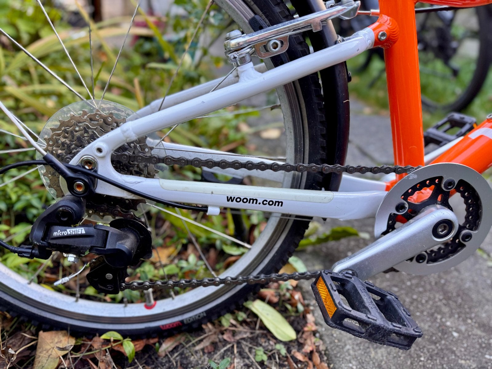 Woom 4 Original Kinderfiets - Oranje (2025), Ophalen, Gebruikt, Velgrem, 20 inch of meer