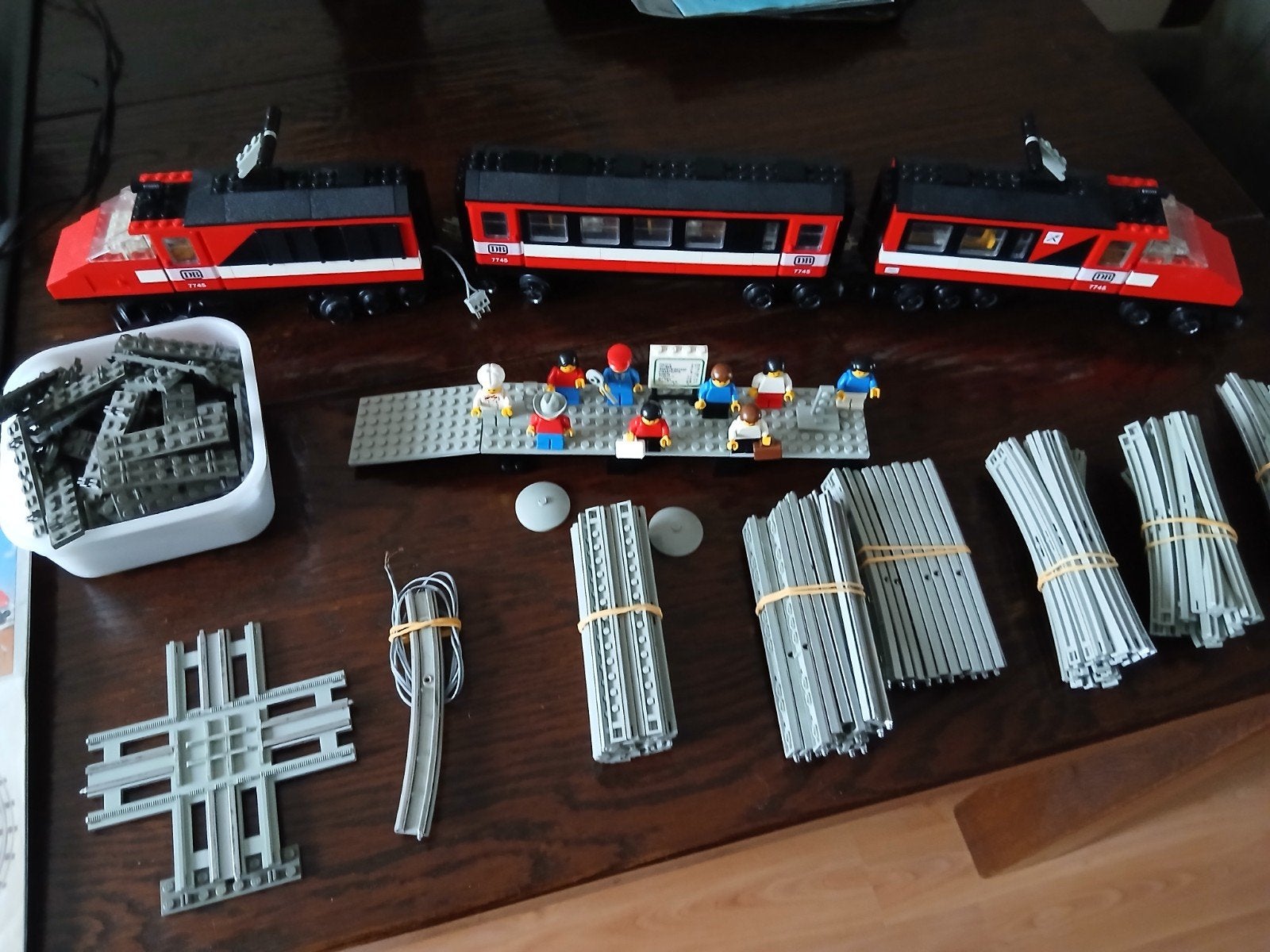 lego trein 7745 12v, Ophalen of Verzenden, Gebruikt, Lego
