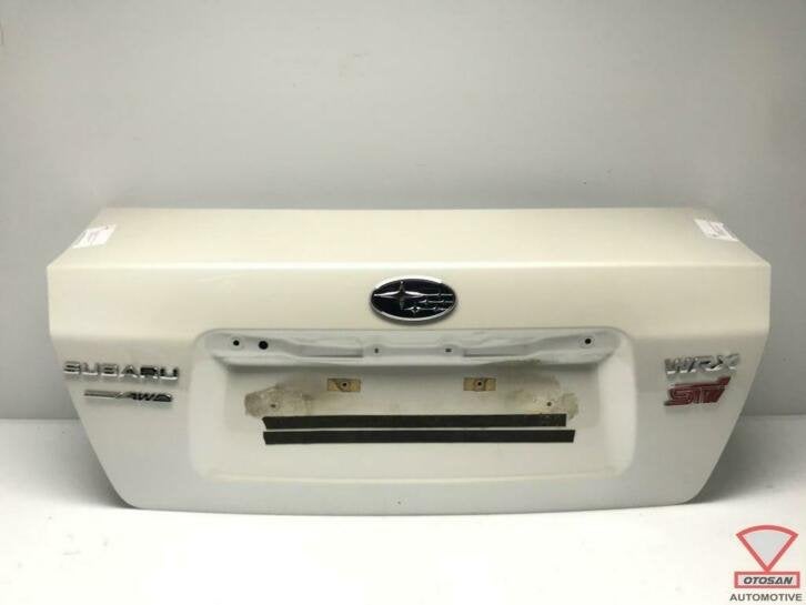subaru impreza wrx sti sedan 2012 achterklep parelmoer wit