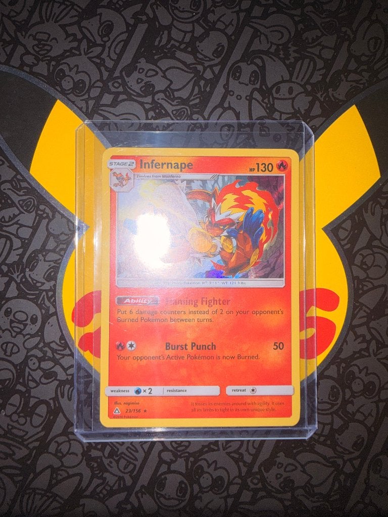 infernape 23/156 holofoil, Ophalen of Verzenden, Zo goed als nieuw, Losse kaart