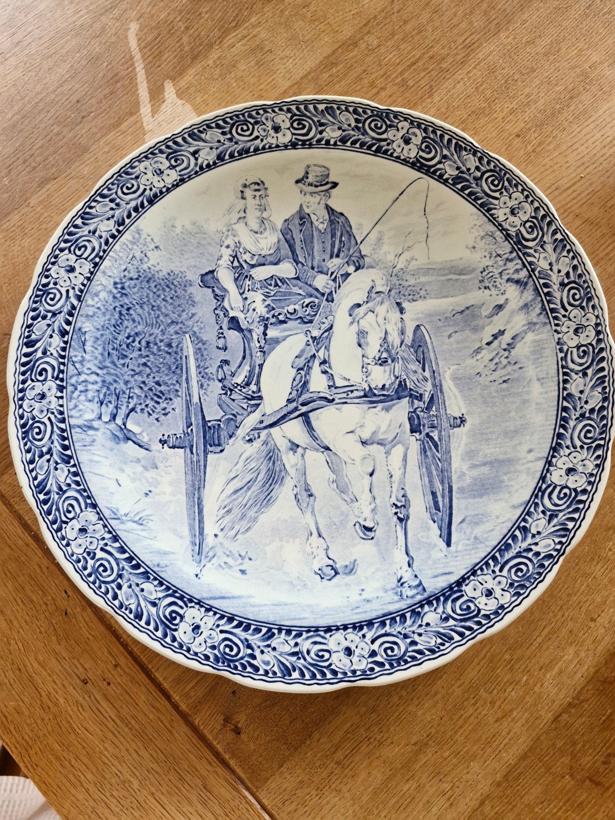 Groot Boch Royal Sphinx wandbord, Made for Holland, Ophalen of Verzenden