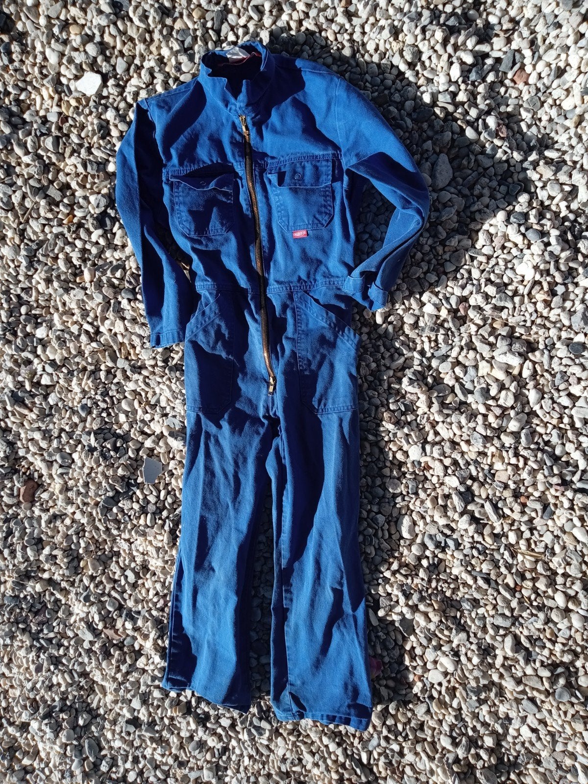 Blauwe overall voor kinderen - Ideaal voor boerderij/tuin, Ophalen of Verzenden, Gebruikt, Jongen of Meisje, Overige typen