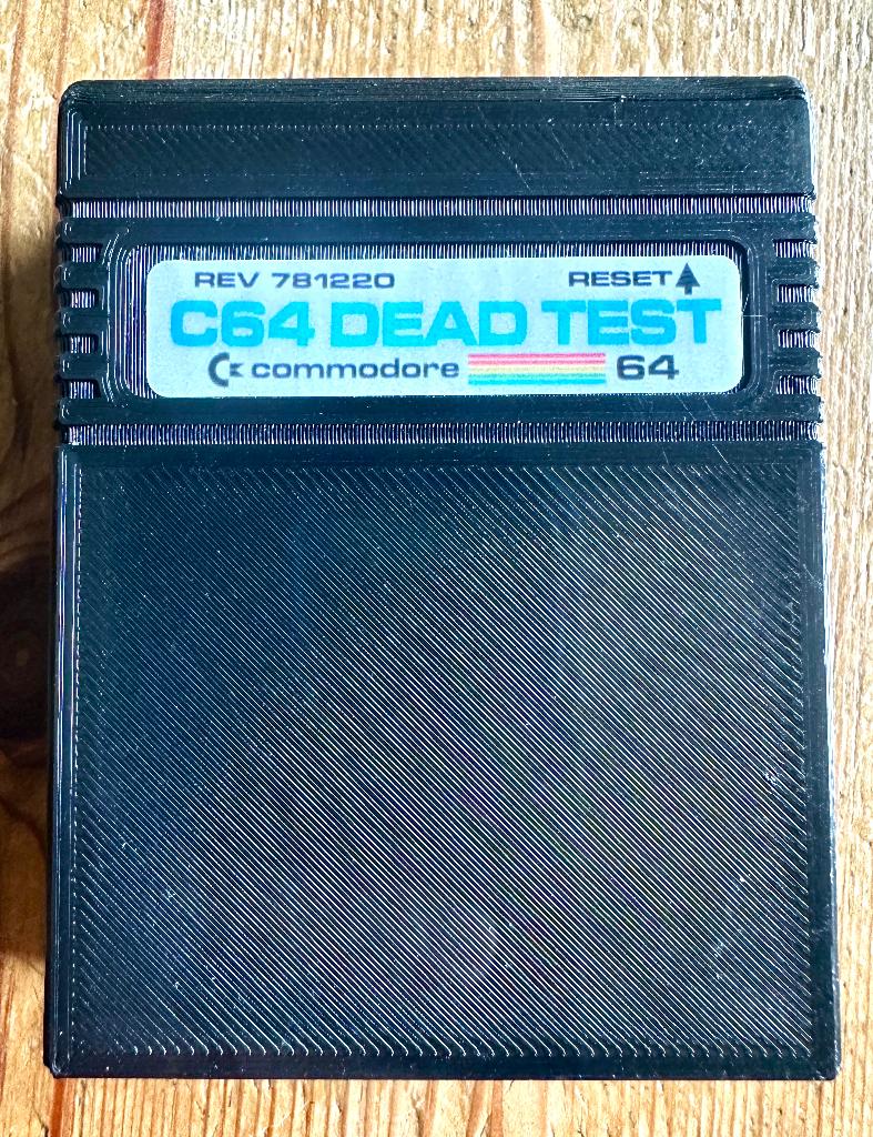 Commodore 64 Deadtest cartridge, Computers en Software, Vintage Computers, Ophalen of Verzenden, Commodore 64