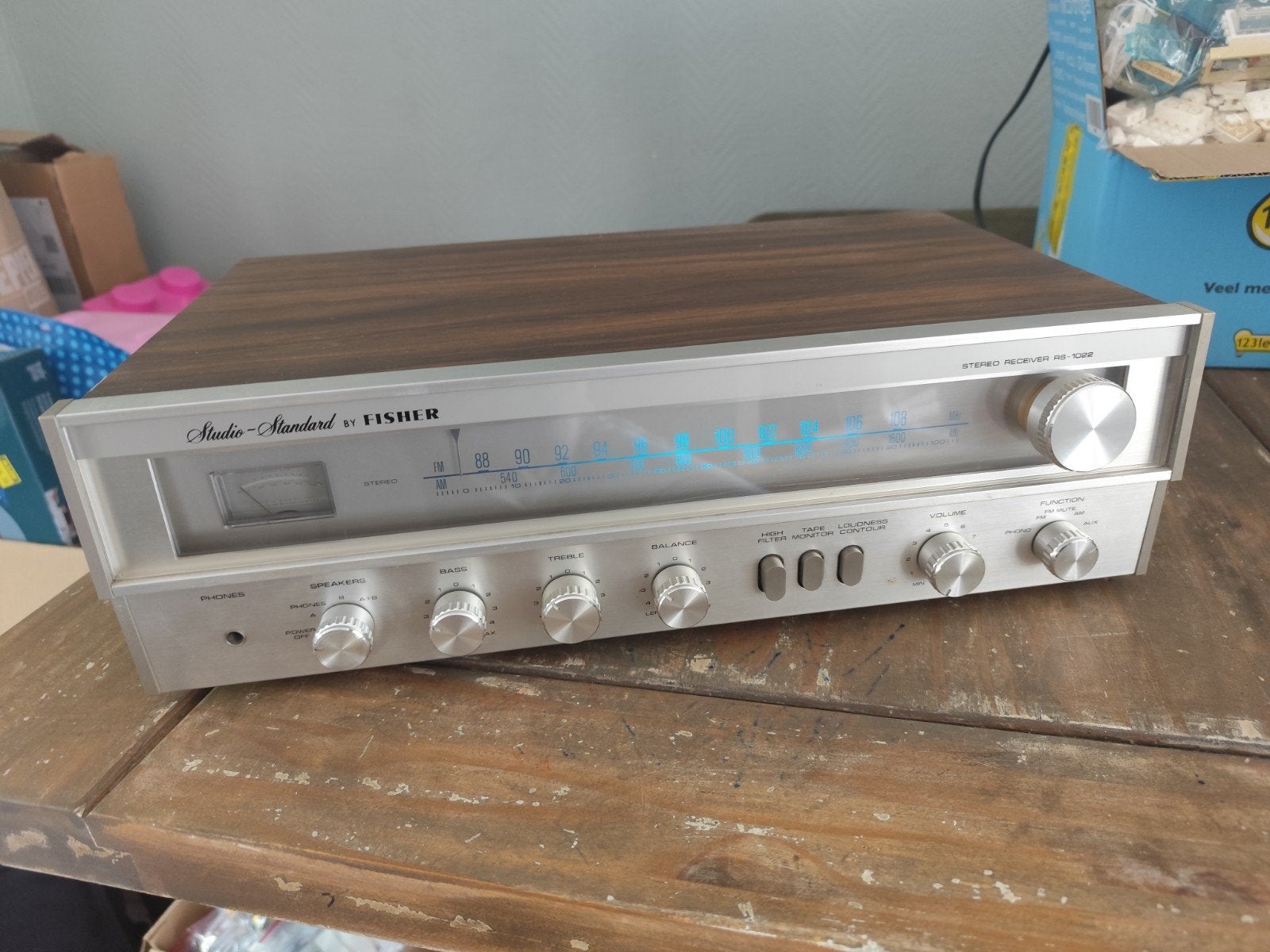 '70s Studio Standard Fisher (Sanyo) RS-1022, Gebruikt, Ophalen, Overige merken, Minder dan 60 watt