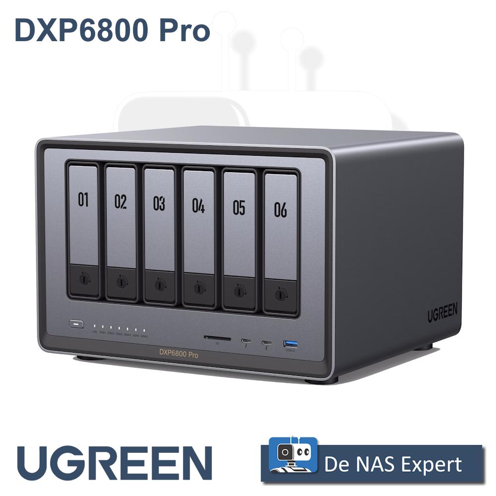 UGREEN DXP6800 Pro 16GB | 6x12TB | 2x2TB SSD | demomodel, Computers en Software, NAS, Ophalen, Info@ugreen.com, UGREEN, Zo goed als nieuw