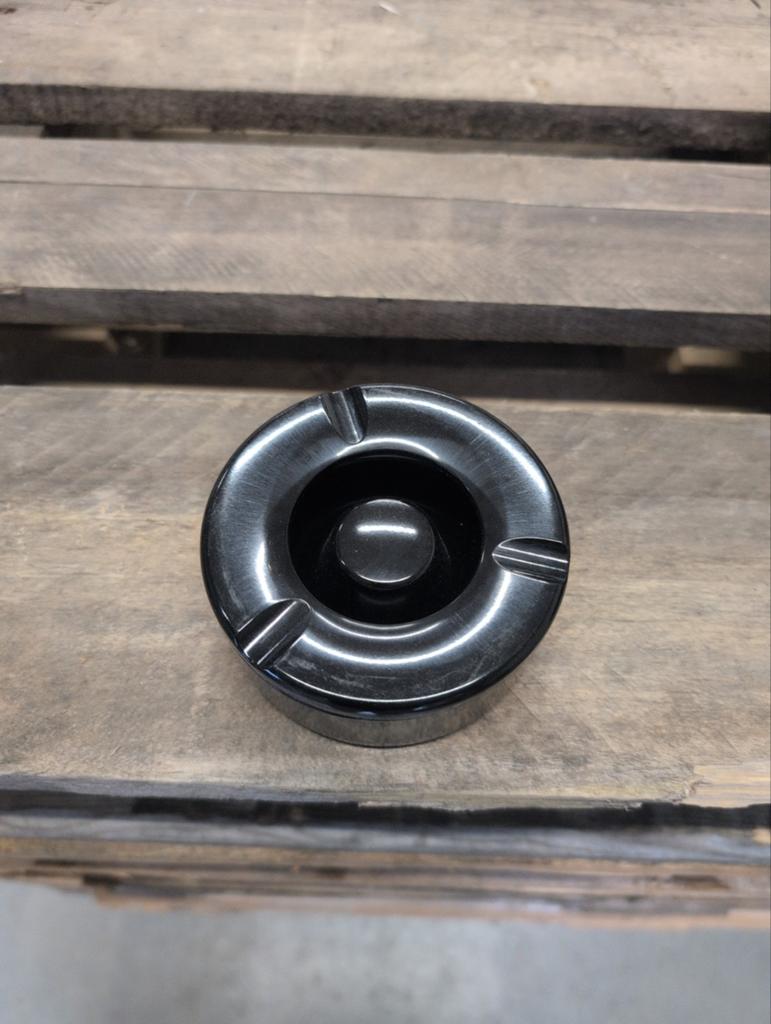 Waca Asbak zwart 10 cm, Ophalen of Verzenden, Nieuw, Asbak