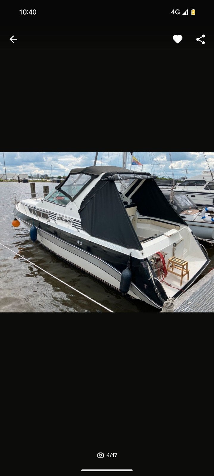Cruisers Esprit 3170 - 2x Mercedes Marine Diesel (1988), Ophalen, Overige merken, Gebruikt, Binnenboordmotor