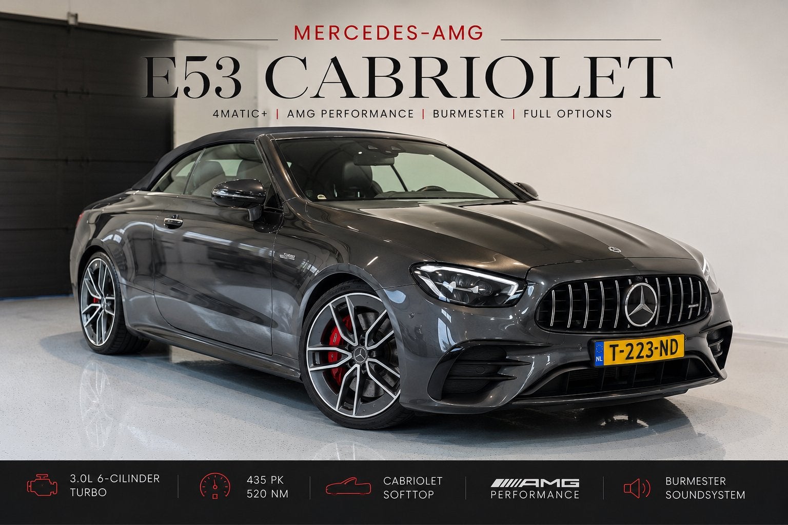 E-Klasse E53 AMG 435pk 4MATIC 9G-TRONIC 2022