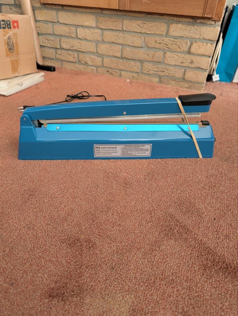 Plastic film sealer, Ophalen