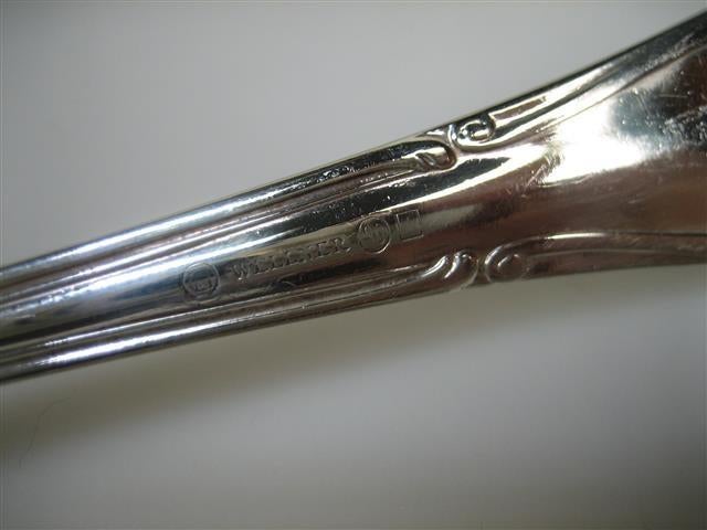 Antiek Wellner 90 verzilverd uit ca. 1925, Antiek en Kunst, Antiek | Bestek, Verzenden