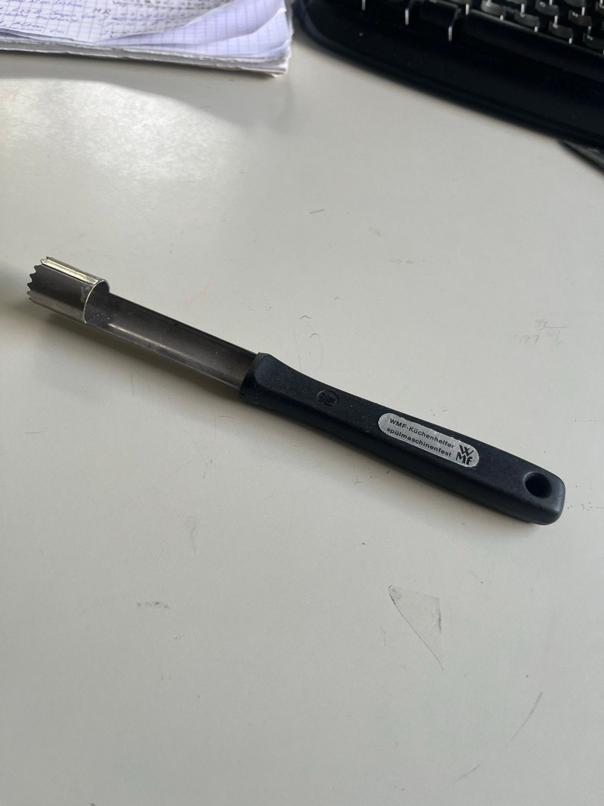 WMF Appelboor - Zo goed als nieuw, Overige typen, Ophalen of Verzenden, Zo goed als nieuw, Zwart
