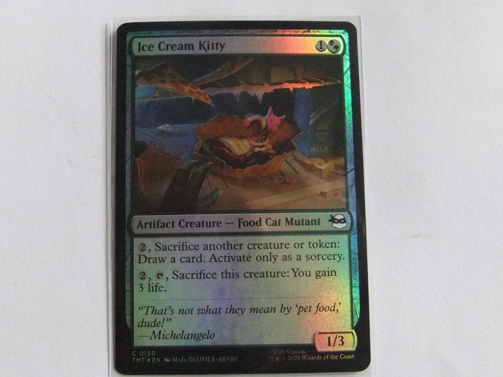 2026 MTG : TMT - Ice Cream Kitty (#150, Foil, C,  Mint), Verzenden, Nieuw, Foil