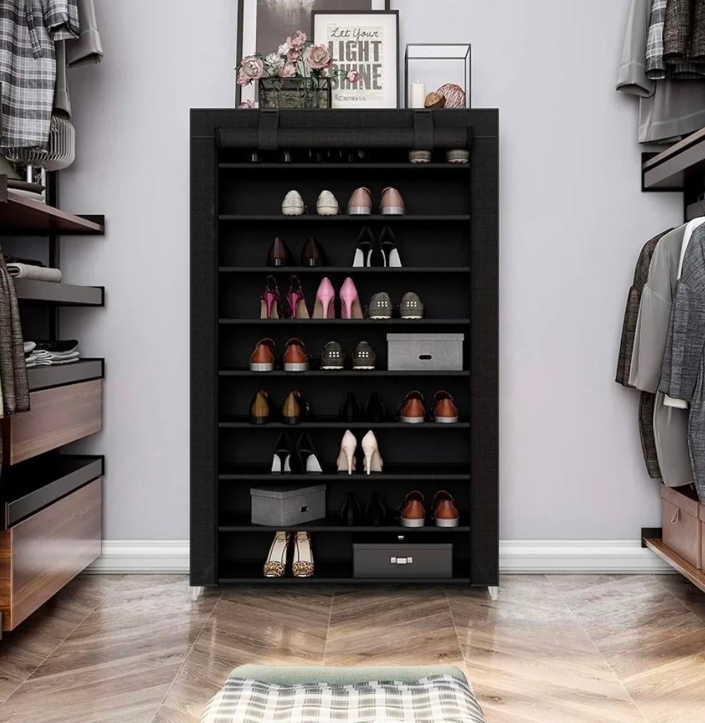 Schoenen kast , 10 niveau, circa 50-60 schoenen rek, Ophalen of Verzenden, Zo goed als nieuw
