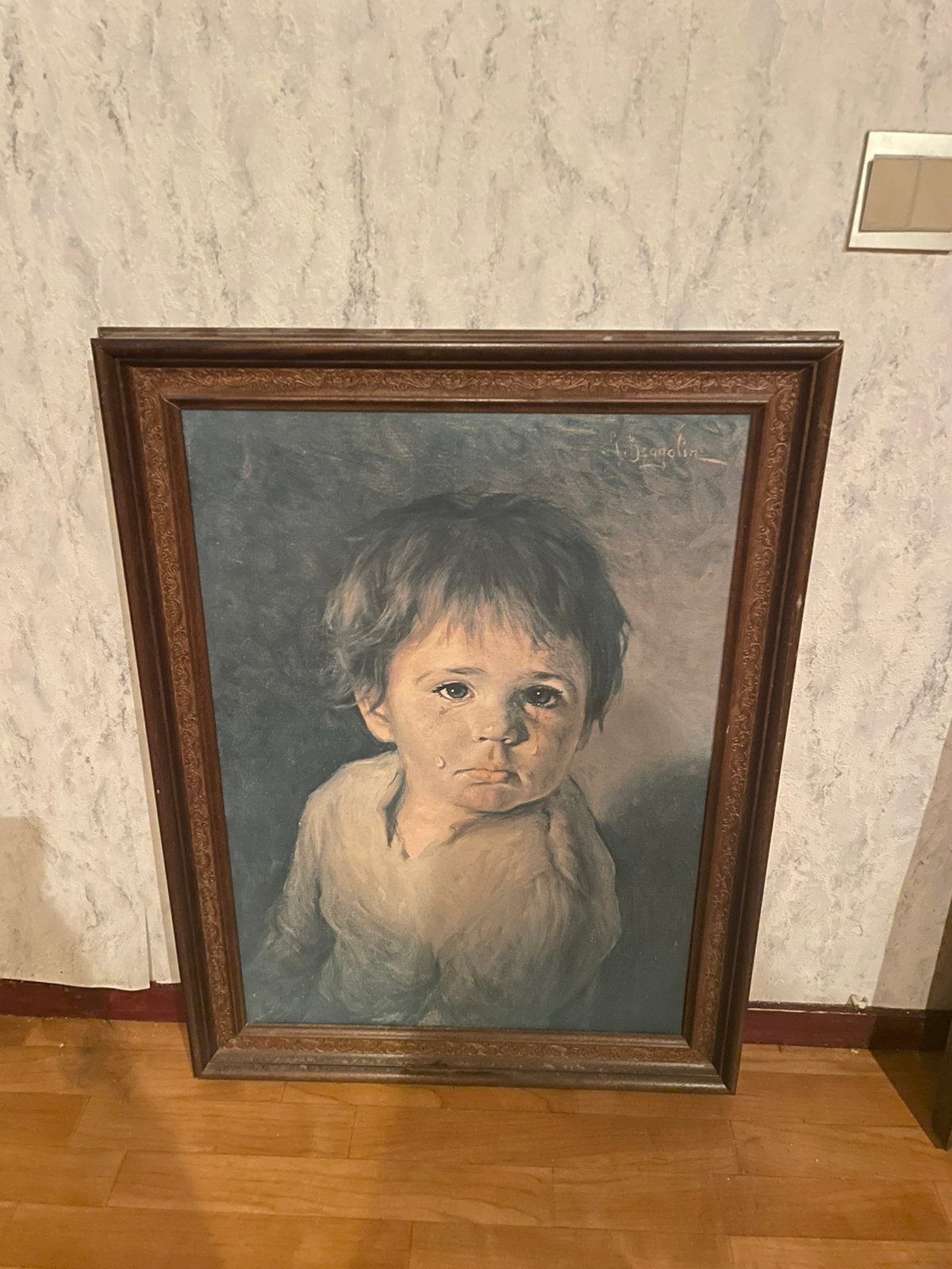 Vintage schilderijen/borduur werken, Ophalen, Gebruikt, Minder dan 50 cm, Schilderij