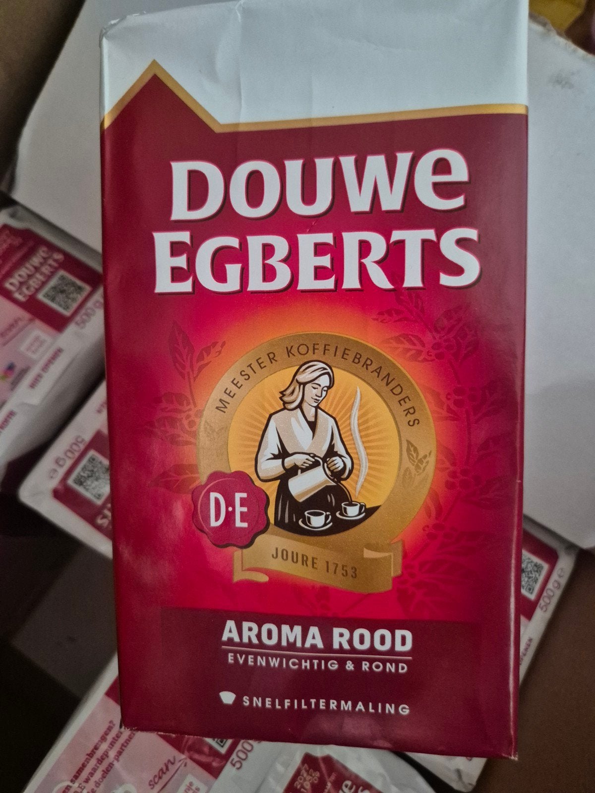 12 pakken douwe egberts 500gr snelfiltermaling, Diversen, Ophalen