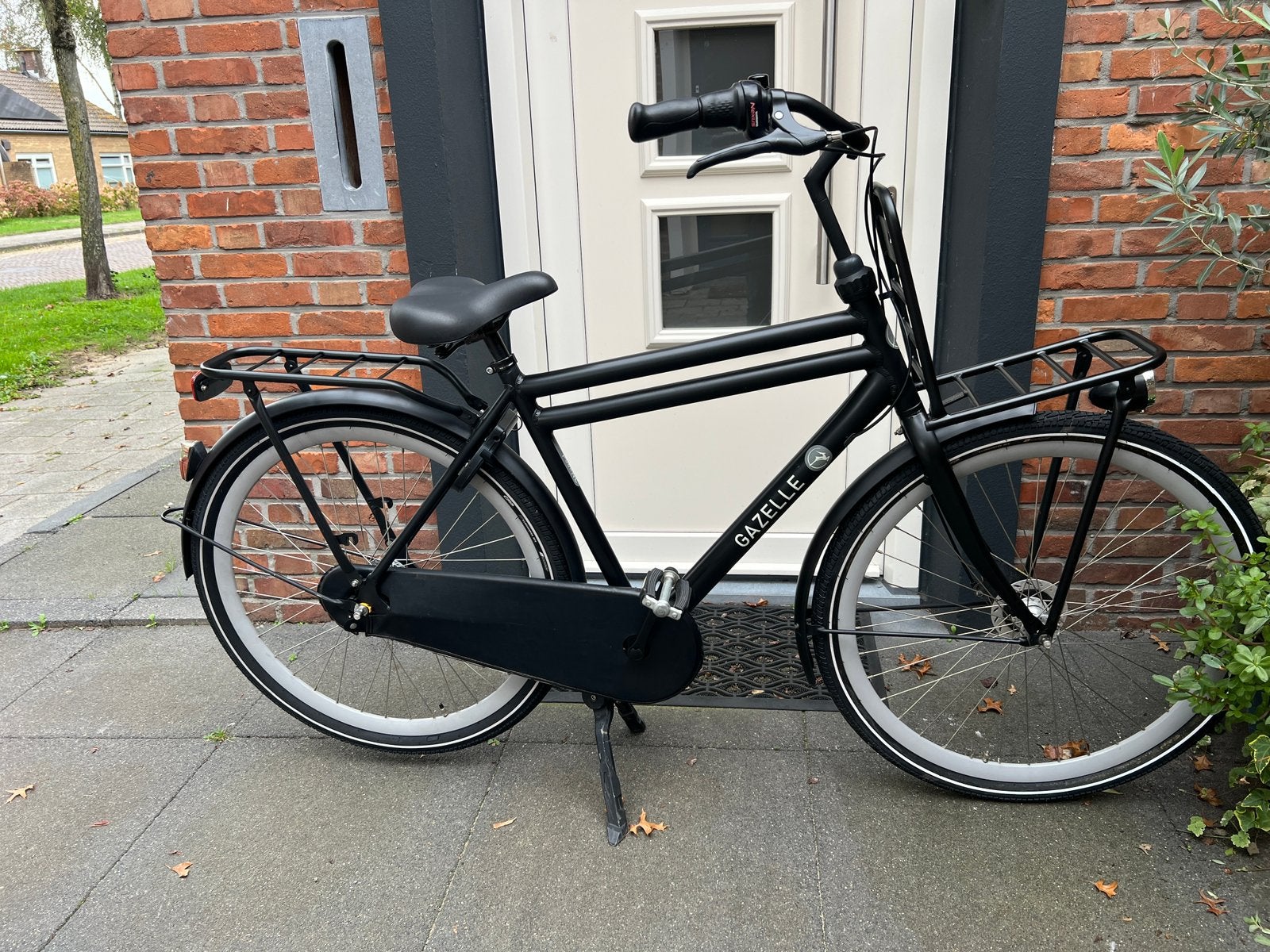 Gazelle Puur NL C7 54 cm Transport Heren/Jongensfiets, Ophalen, Versnellingen, Zo goed als nieuw, Gazelle