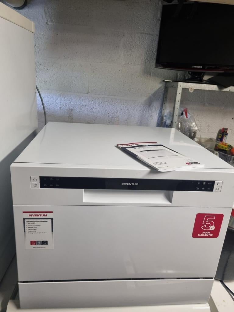 Vaatwasmachine vaatwasser Inventum, Witgoed en Apparatuur, Vaatwasmachines, Ophalen, Zo goed als nieuw, Minder dan 85 cm