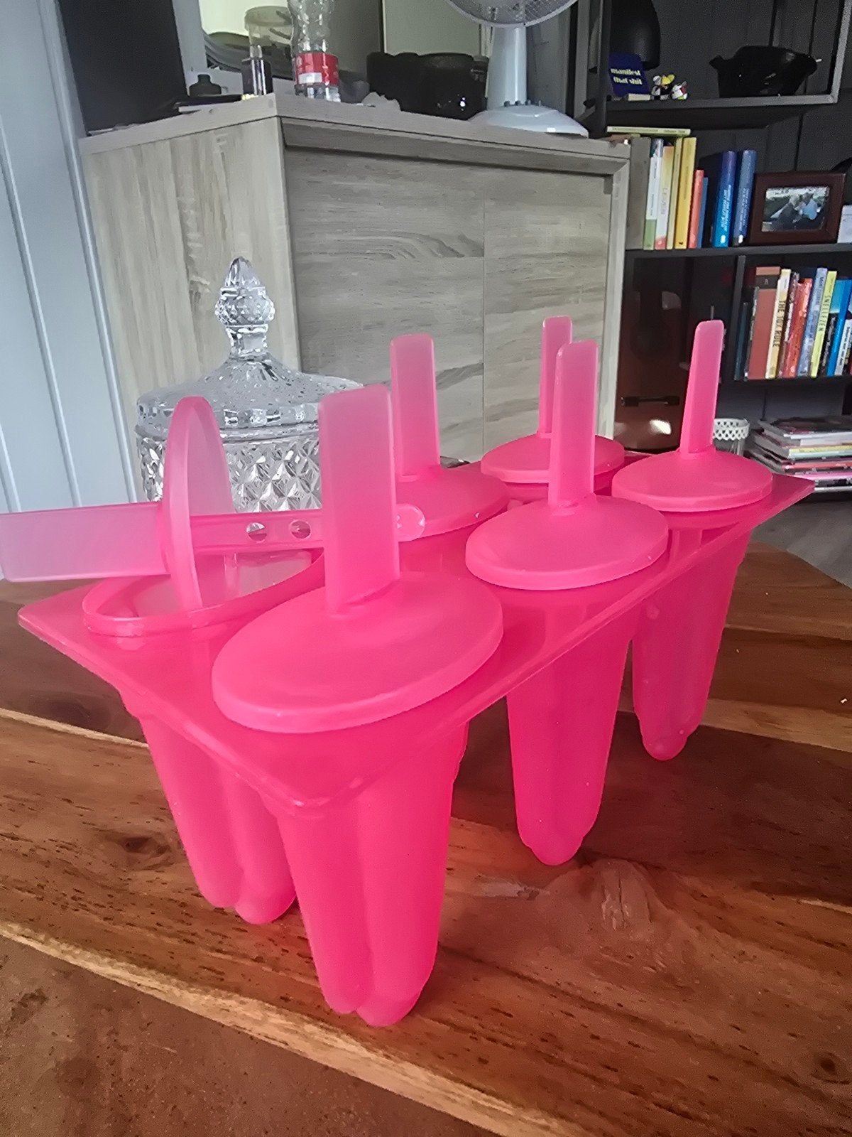 Roze ijsvormpjes voor zelfgemaakte ijsjes, Ophalen of Verzenden