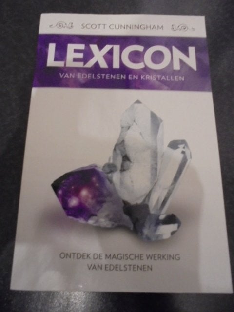 Scott Cunningham - Lexicon van edelstenen en kristallen, Verzenden, Zo goed als nieuw, Overige onderwerpen, Achtergrond en Informatie