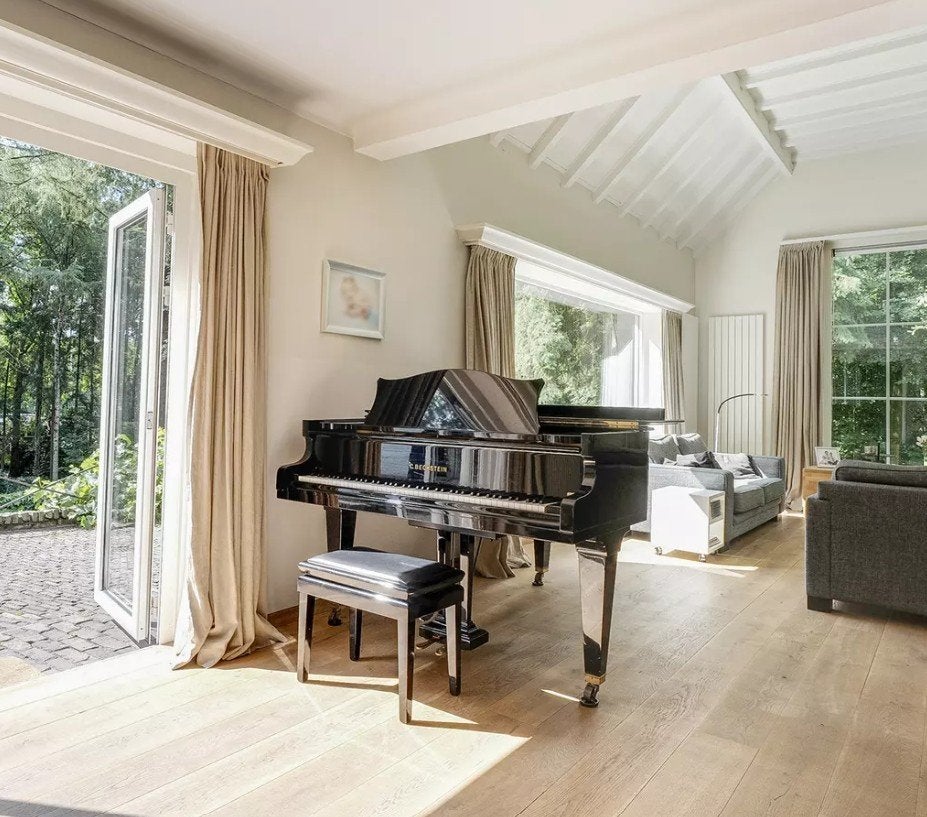 Gezocht: verhuizer van piano (vleugel), Muziek en Instrumenten, Ophalen, Gebruikt, Zwart, Hoogglans