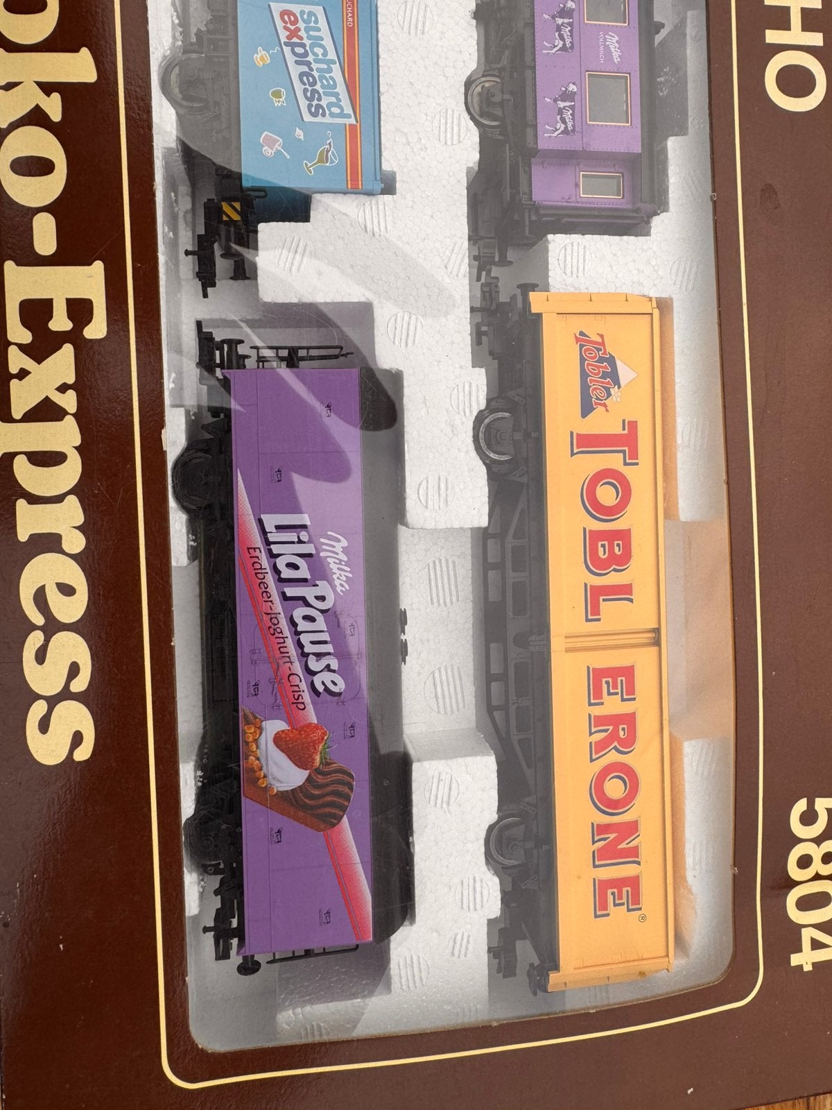 Leuke Fleischman H0 set 5804 Shoko-Express, Gelijkstroom, Fleischmann, Wagon, Ophalen of Verzenden