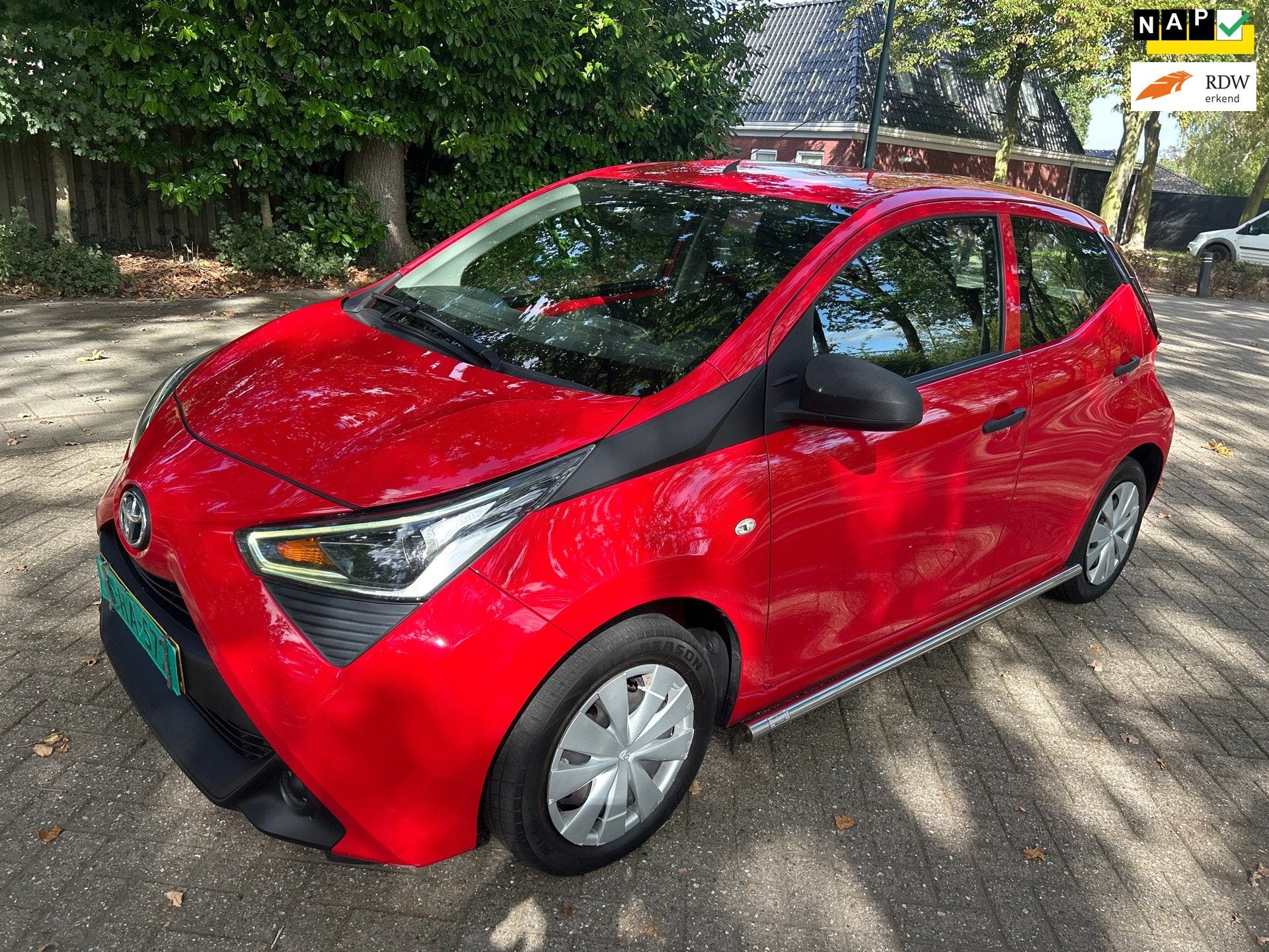 Toyota Aygo 1.0 VVT-i x-fun, Auto's, Voorwielaandrijving, Dealer onderhouden, Gebruikt, Euro 6