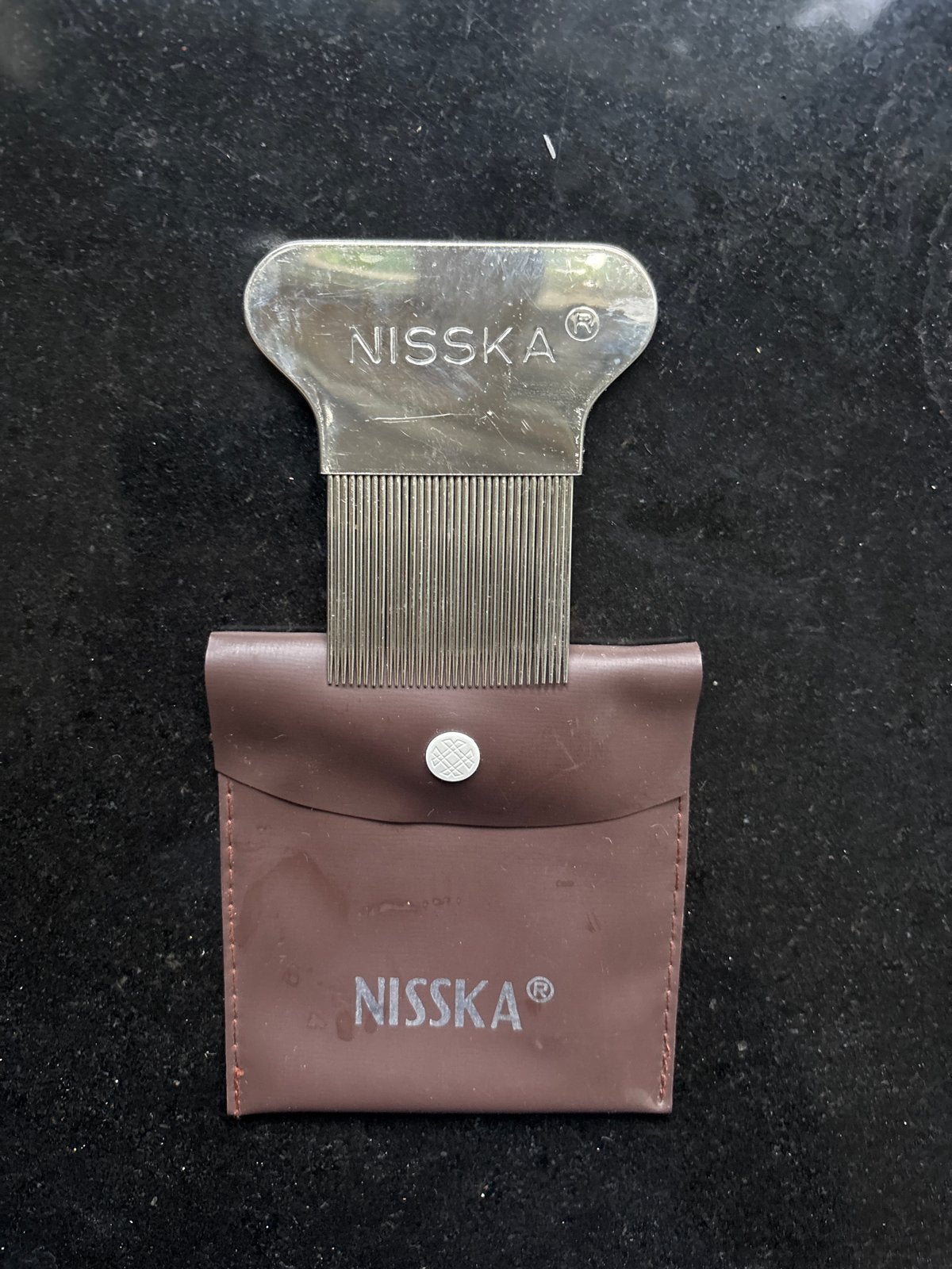 Nisska luizenkam met etui, Ophalen of Verzenden, Gebruikt, Overige typen