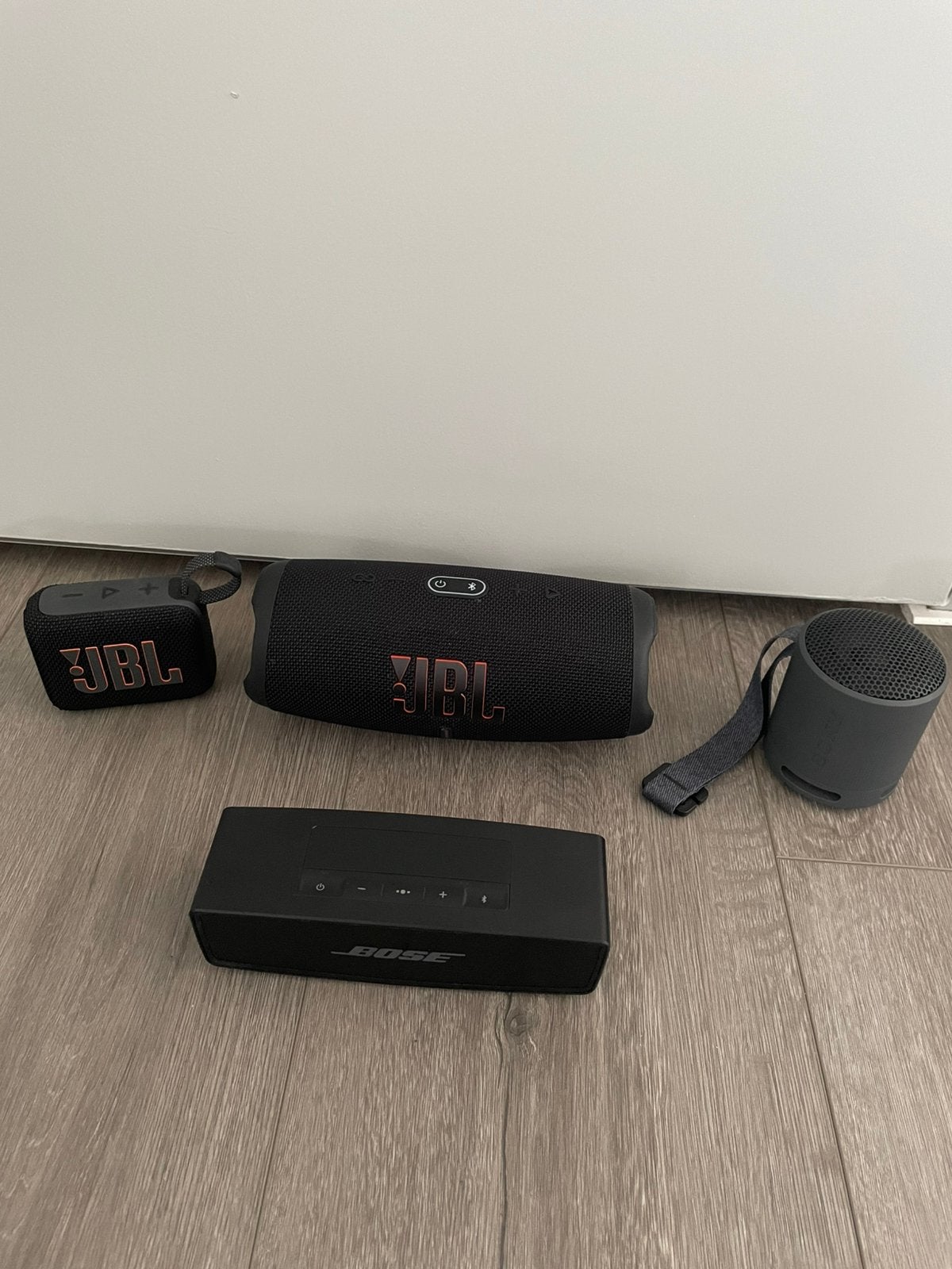 4 mooie bluetooth speakers JBL Sony, Ophalen, Gebruikt, JBL, Draagbare speaker