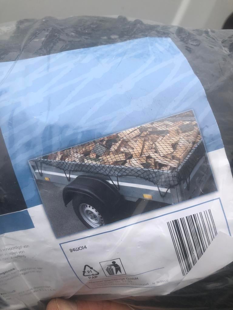 Aanhangwagen bagagenet, Ophalen of Verzenden, Zo goed als nieuw